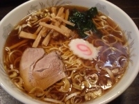 「半チャーハンラーメンセット」@幸楽の写真