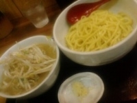 「味噌つけ麺 野菜大盛 ニンニク少し」@味噌麺処 花道庵の写真