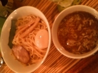 「特製つけめん 950円+チャーシュご飯」@らーめん こてつの写真