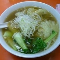 「わんたんらーめん」@鶏がらスープ らーめん十歩の写真