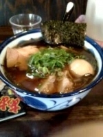 「醤油チャーシューめん+味玉」@とうかんやの写真