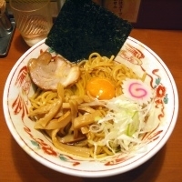 「油生玉子そば 640円」@ぶぶか 吉祥寺店の写真