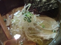 「醤油ラーメンセット 玉子かけご飯」@麺酒場 でめきんの写真