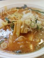 「唐辛子ミソラーメン800円」@ハルピンの写真