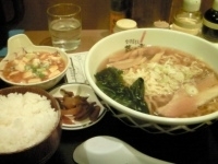 「サービスセット（750円）」@会津喜多方 蔵々亭 秋葉原店の写真