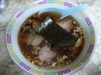 「チャーシューメン  餃子」@三益の写真