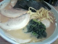 「チャーシュウ麺」@横浜ラーメン とんこつ家 いわき店の写真