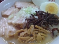 「チャーシューメン」@長州ラーメン 万龍軒 新町店の写真