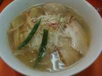 「味玉塩らーめん+ぶためし」@らーめん 八八の写真