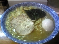 「燻玉らーめん 大盛り」@麺や 璃宮の写真