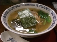 「ラーメン(塩スープ・ストレート麺) 600円」@麺BAR’S CLUB 六三四八の写真