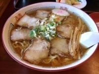 「肉中華そば・大盛」@めでたいやの写真