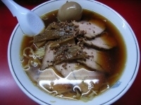 「チャーシューメン 味付け玉子」@漢珍亭の写真