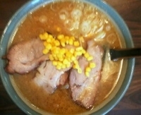 「みそチャーシュー麺（S） ￥850」@手打らーめん 自慢亭の写真