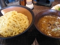 「濃厚魚介鶏骨つけめん」@らーめん 瞠 恵比寿店の写真