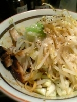 「偽郎油そば（￥800）」@ポークヌードル内藤の写真