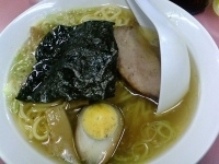 「塩ラーメン（あっさりスープ）￥600」@ラーメン 日本一の写真