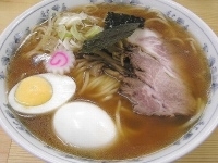 「中華そば（玉子&ネギトッピング）」@金町大勝軒の写真