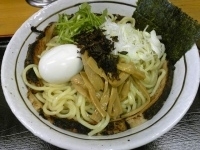 「油そば（塩・肉まし）」@喜奴屋 福生店の写真