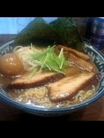 「特製中華そば（大盛）」@中華そば 旋の写真