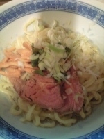 「油そば（裏メニュー）」@燦燦斗の写真