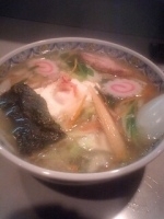 「手打ち五目ワンタン麺」@中華そば集来の写真