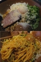 「ミソボナーラ」@らーめん 瞠 恵比寿店の写真