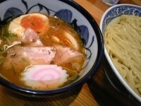 「特製つけ麺 太麺 大盛」@中華そば 青葉 八王子店の写真