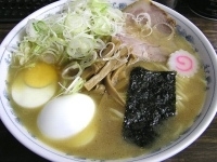 「中華そば（玉子&ネギトッピング）」@大勝軒 足立区役所前店の写真