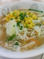 「味噌ラーメン800円」@関越自動車道 高坂SA下り スナックコーナーの写真