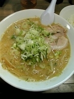 「みそらーめん中盛+半ライス」@麺屋 亥龍の写真