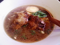 「あばらそば+小ちゃーはんセット」@四宮軒の写真