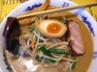 「Cセットミソラーメン900円」@昇龍の写真