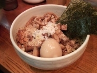 「特製塩汁なし（辛口）」@らーめん 破顔の写真