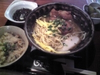 「沖縄そばセット」@沖縄地料理 うるまの写真