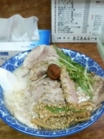 「塩とんこつチャーシュー麺」@元祖司流 とことんらーめんの写真