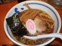 「平打ちラーメン+替玉（細麺）」@たけちゃんにぼしらーめん 調布店の写真
