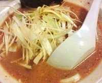 「ネギ味噌ラーメン」@ラーメン 日本一の写真