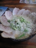 「味噌チャーシューW 背脂3番 大盛 \\1200」@チャッチャ系らーめん もん吉 伊勢崎支店の写真