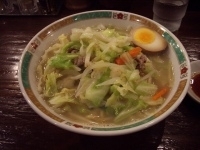 「タンメン+焼餃子」@味噌らーめん 酔亭の写真