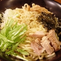 「浜そば W盛 390円（オープニング記念半額）」@油そば専門店 浜そば 本店の写真