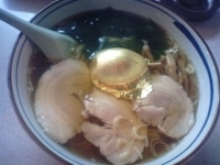 「金玉ラーメン（麺カタメ）￥1500」@金山らあめんの写真