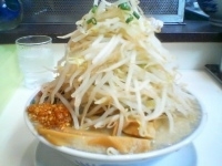 「ラーメン+メンマ+ヤサイ盛り（無料）（￥680+￥50=￥730」@勝新亀ふじの写真