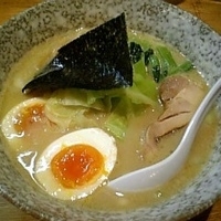 「鶏塩ラーメン 720円+味卵 100円」@麺や 福一の写真