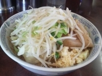 「小ラーメン」@ラーメン二郎 めじろ台法政大学前店の写真