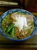 「塩ラーメン 手打ち 700円」@軍鶏ラーメン美幸の写真