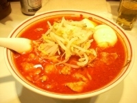 「北極ラーメン + 玉子 + バター」@蒙古タンメン 中本 亀戸店の写真