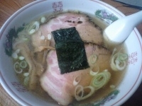 「塩チャーシュウメン（麺カタメ）￥840」@米屋の写真