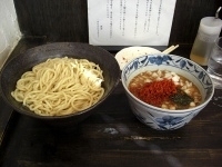 「辛あつもり大（400g）+刻み玉葱増し」@狼煙 〜NOROSHI〜の写真