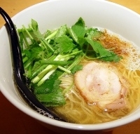 「塩らー麺（細麺）」@麺匠 喜楽々の写真
